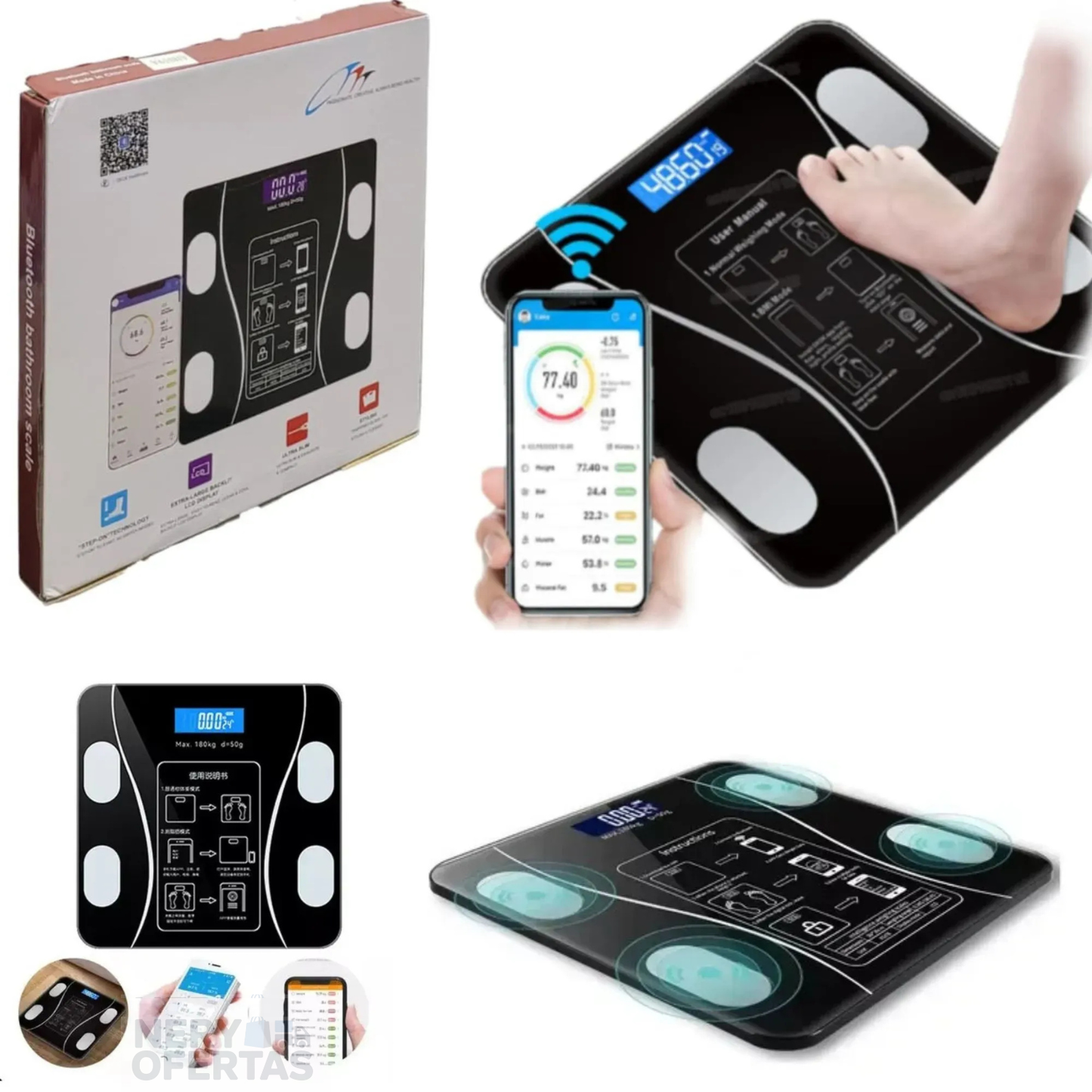 Balanza inteligente con Bluetooth