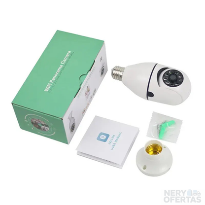 Cámara, foco, wifi 360