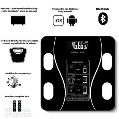 Balanza inteligente con Bluetooth