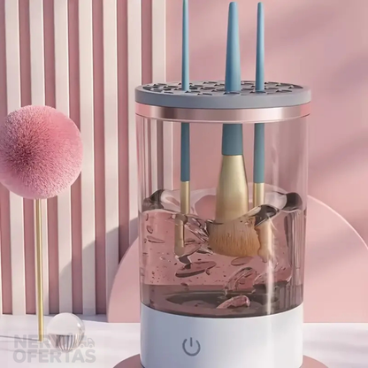 Limpiador eléctrico de brochas de maquillaje