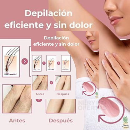 Depiladora Exfoliante Piedra de Cristal