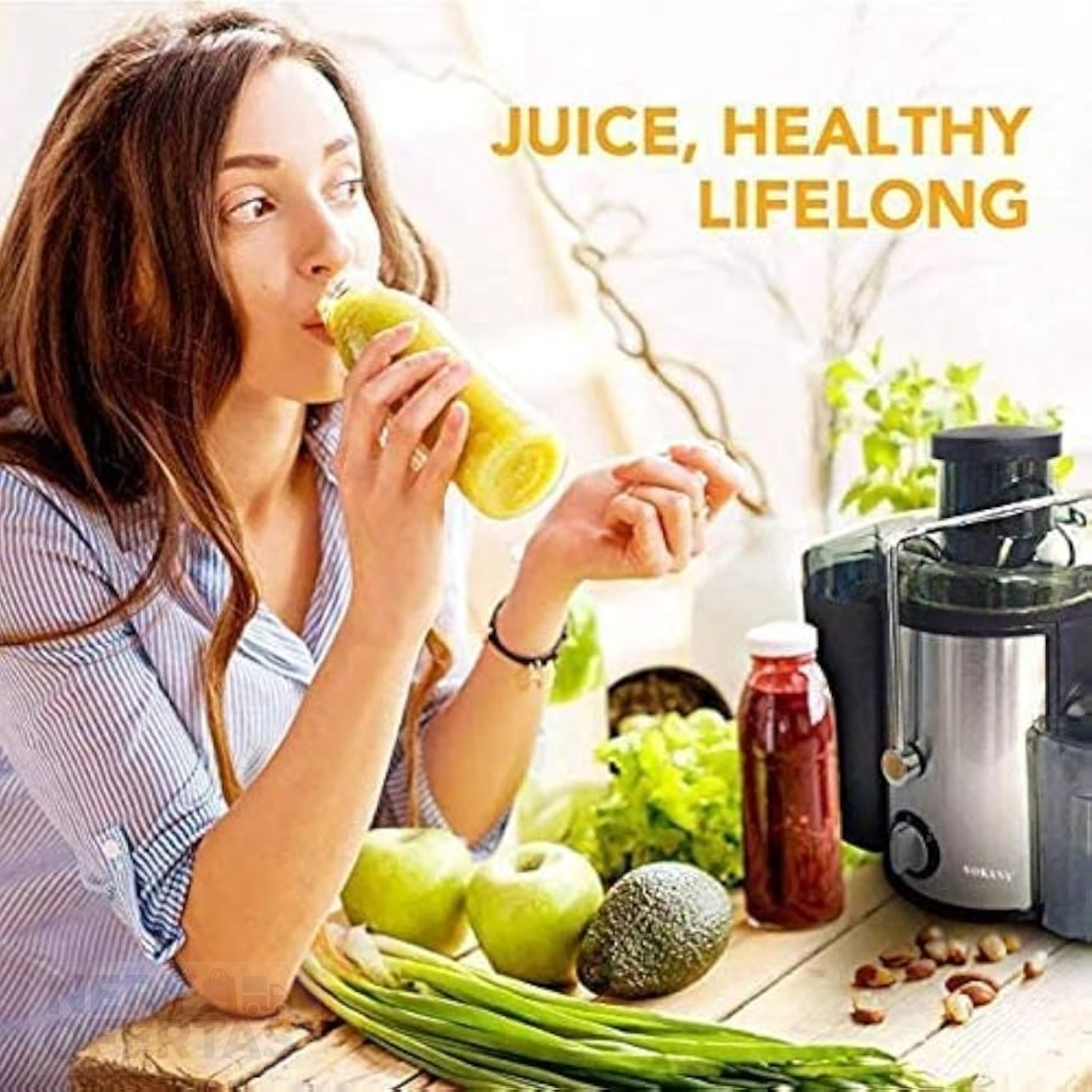 Extractor De Jugo Sokany 500w